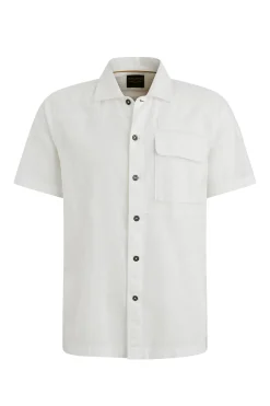 PME Legend Designer|Overhemden^Heren overhemd lm casual ecru