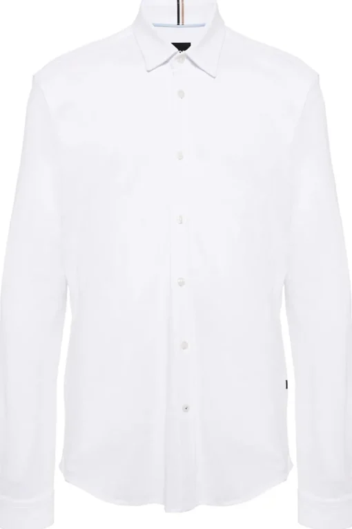 Boss Black Luxury|Overhemden^Heren overhemd lm casual wit