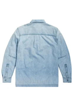G-Star Outlet^Heren overhemd lm casual blauw