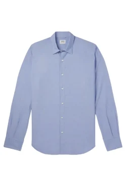 Aspesi Outlet^Heren overhemd lm casual blauw