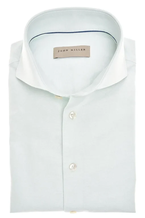 John Miller Modern Classics|Overhemden^Heren overhemd lm dressual groen