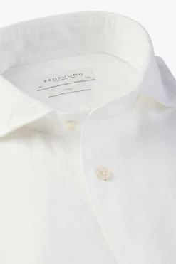 Profuomo Modern Classics|Overhemden^Heren overhemd lm dressual wit
