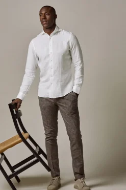 Profuomo Modern Classics|Overhemden^Heren overhemd lm dressual wit