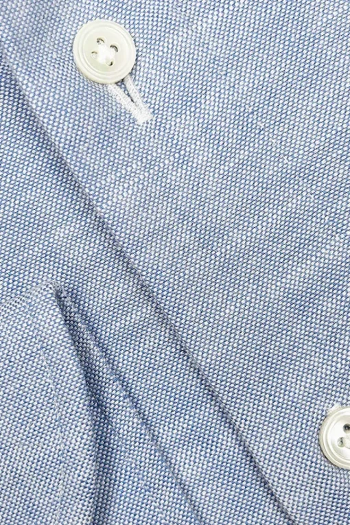 100 Hands Luxury|Overhemden^Heren overhemd lm dressual blauw