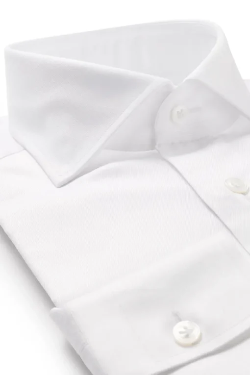 100 Hands Luxury|Overhemden^Heren overhemd lm dressual wit