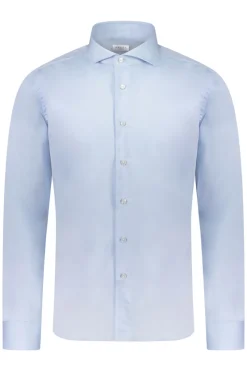 Xacus Luxury|Overhemden^Heren overhemd lm dressual blauw