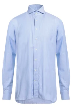 100 Hands Luxury|Overhemden^Heren overhemd lm dressual blauw