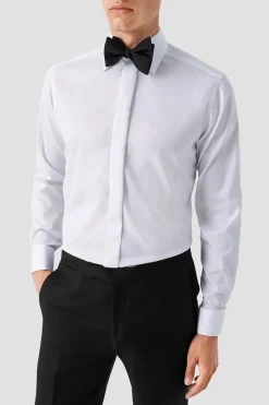 Eton Luxury|Overhemden^Heren overhemd lm dressual wit