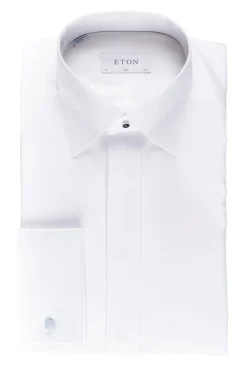 Eton Luxury|Overhemden^Heren overhemd lm dressual wit