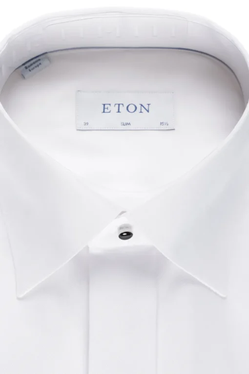 Eton Luxury|Overhemden^Heren overhemd lm dressual wit