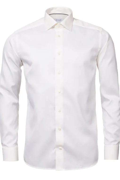 Eton Luxury|Overhemden^Heren overhemd lm dressual ecru