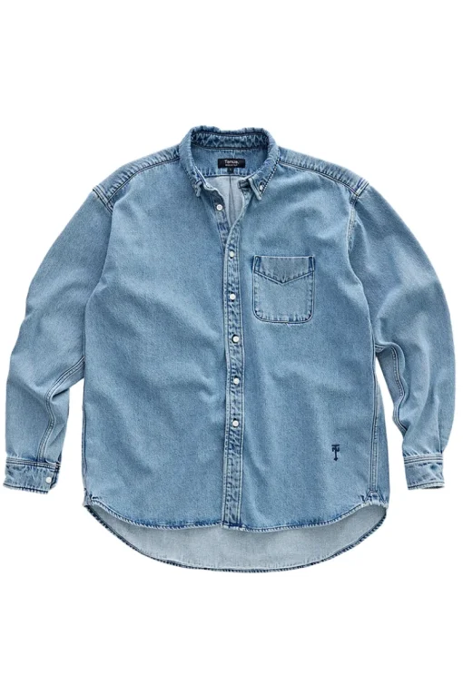 Tenue De Nimes Designer|Overshirts^Heren overshirt blauw
