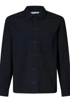 Samsøe Samsøe Designer|Overshirts^Heren overshirt blauw