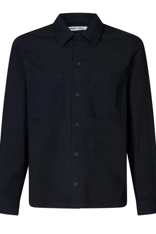 Samsøe Samsøe Designer|Overshirts^Heren overshirt blauw