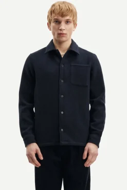 Samsøe Samsøe Designer|Overshirts^Heren overshirt blauw