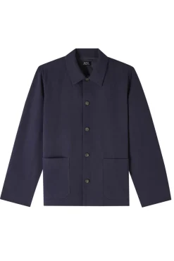 A.P.C. Designer|Overshirts^Heren overshirt blauw