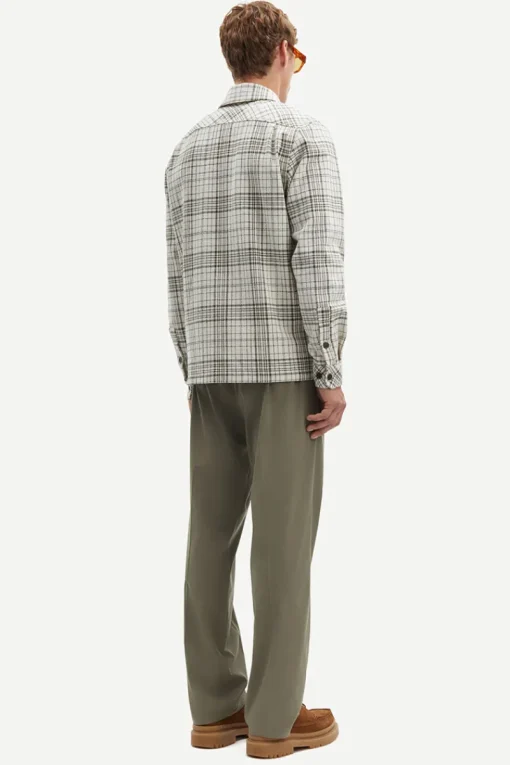 Samsøe Samsøe Outlet^Heren overshirt bruin