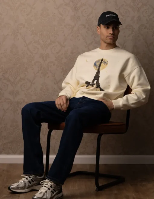 Mansour Designer|Overshirts^Heren overshirt ecru