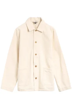 A.P.C. Designer|Overshirts^Heren overshirt ecru