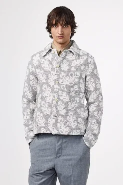 NN07 Designer|Overshirts^Heren overshirt ecru