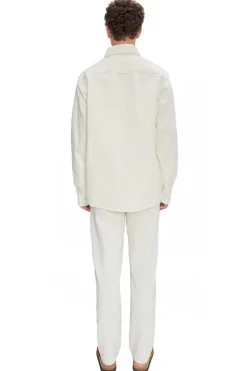 A.P.C. Designer|Overshirts^Heren overshirt ecru