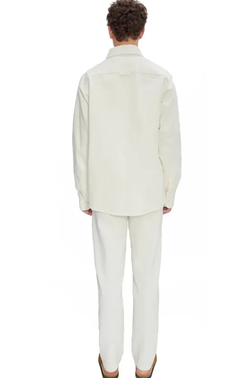 A.P.C. Designer|Overshirts^Heren overshirt ecru