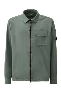 C.P. Company Designer|Overshirts^Heren overshirt grijs
