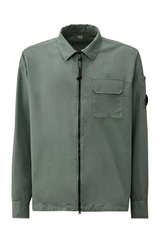 C.P. Company Designer|Overshirts^Heren overshirt grijs