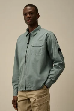 C.P. Company Designer|Overshirts^Heren overshirt grijs