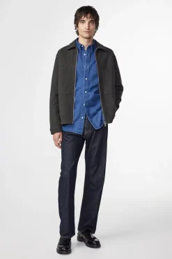 NN07 Designer|Overshirts^Heren overshirt groen