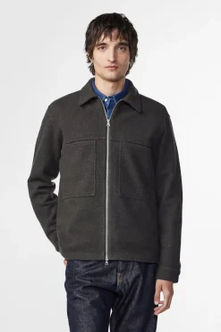 NN07 Designer|Overshirts^Heren overshirt groen