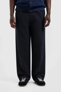 Olaf Hussein Designer|Broeken^Heren pantalon blauw
