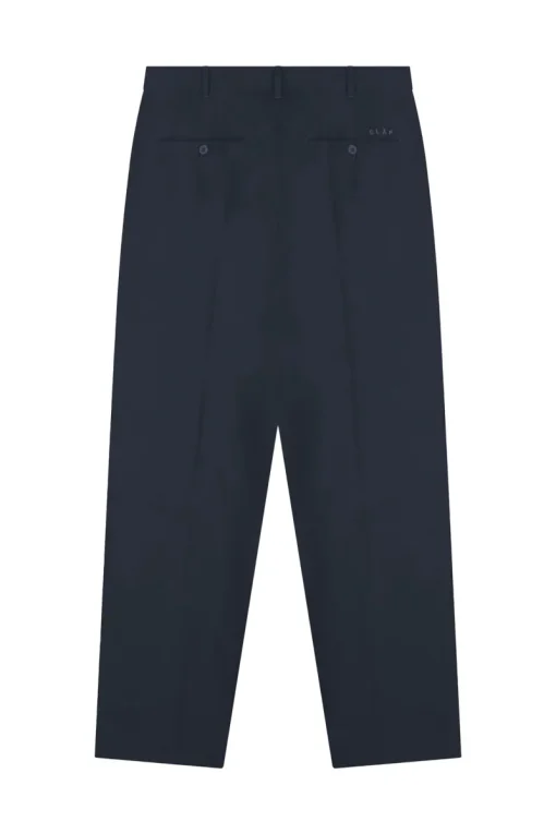 Olaf Hussein Designer|Broeken^Heren pantalon blauw