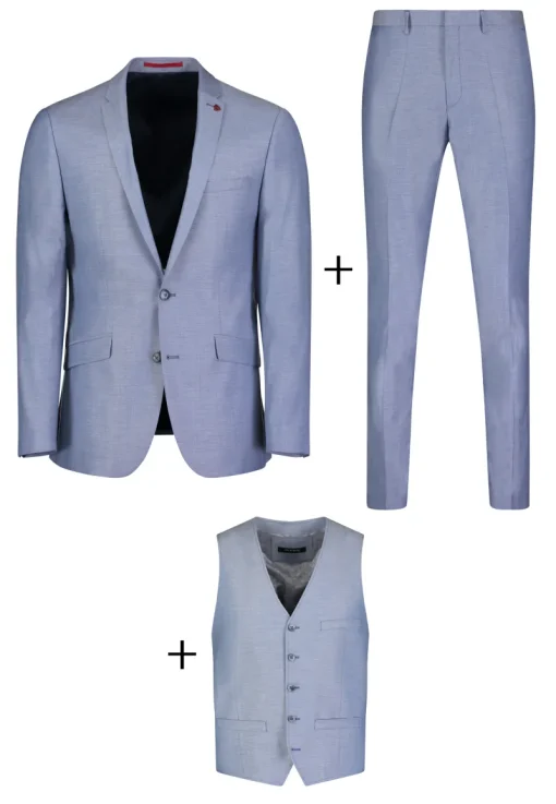 Roy Robson Outlet^Heren pantalon blauw