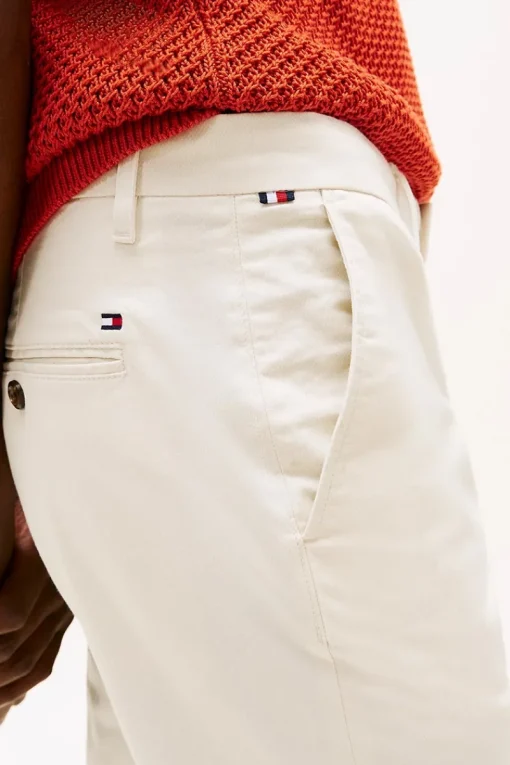 Tommy Hilfiger Jeans & Casuals|Broeken^Heren pantalon ecru