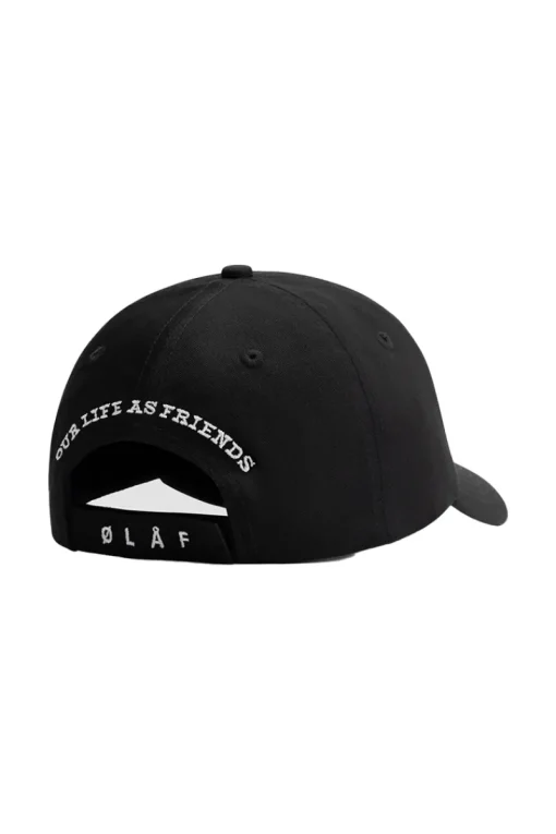 Olaf Hussein Designer|Headwear^Heren pet zwart