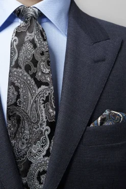 Eton Luxury|Pochetten^Heren pochet blauw