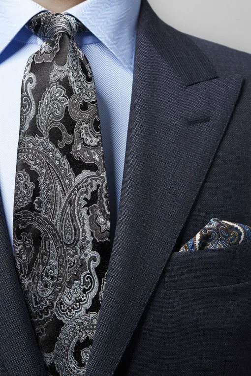 Eton Luxury|Pochetten^Heren pochet blauw