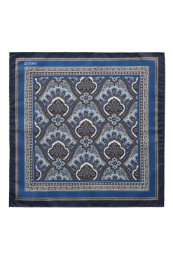 Eton Luxury|Pochetten^Heren pochet blauw