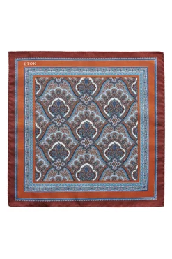 Eton Luxury|Pochetten^Heren pochet oranje