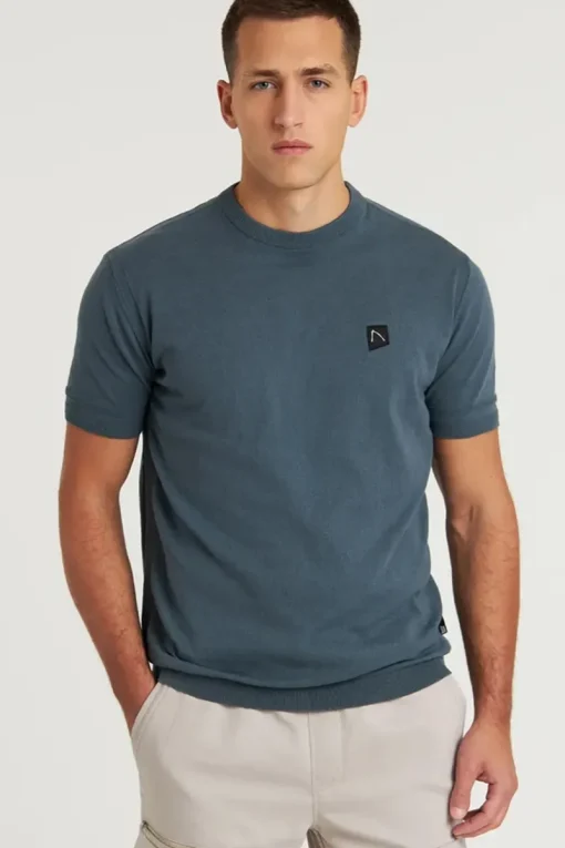 Chasin&qout; Jeans & Casuals|T-shirts & Polo's^Heren polo korte mouw blauw