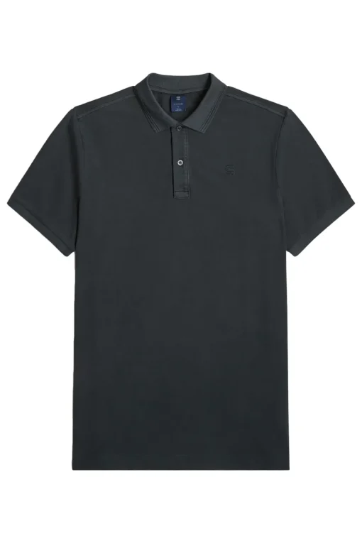 G-Star Jeans & Casuals|T-shirts & Polo's^Heren polo korte mouw blauw