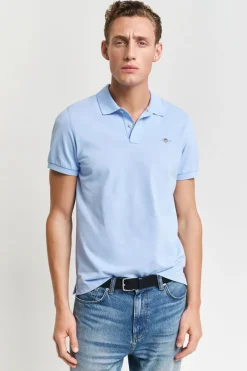 Gant Modern Classics|T-shirts & Polo's^Heren polo korte mouw blauw