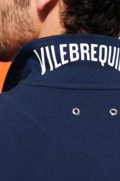 Vilebrequin Designer|T-shirts & Polo's^Heren polo korte mouw blauw