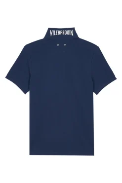 Vilebrequin Designer|T-shirts & Polo's^Heren polo korte mouw blauw