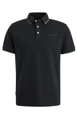 PME Legend Designer|T-shirts & Polo's^Heren polo korte mouw blauw