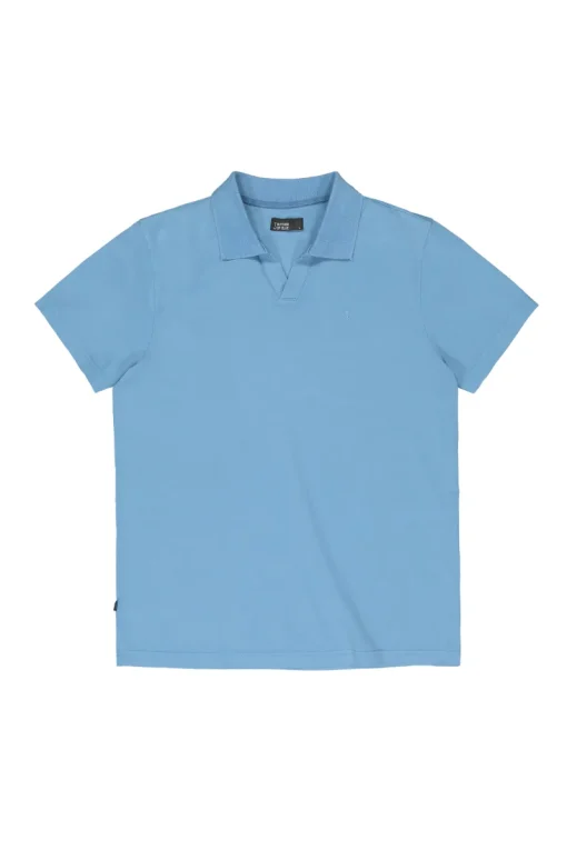 Butcher of Blue Designer|T-shirts & Polo's^Heren polo korte mouw blauw