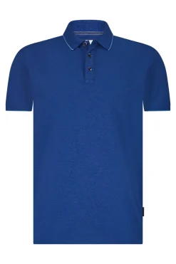 State of Art Designer|T-shirts & Polo's^Heren polo korte mouw blauw