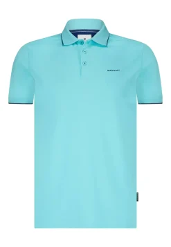State of Art Designer|T-shirts & Polo's^Heren polo korte mouw blauw