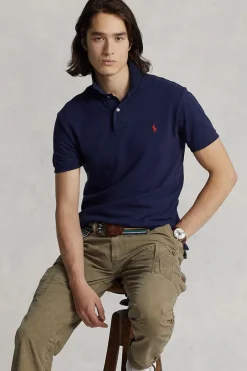 Polo Ralph Lauren Designer|T-shirts & Polo's^Heren polo korte mouw blauw